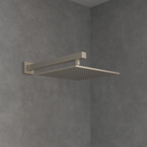 Cap de duș Villeroy&Boch, Universal Showers, pătrat, 25 x 25 cm, brushed nickel
